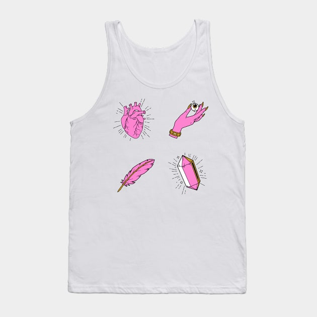 Witchy Vibes Pack Tank Top by Illume Stickers